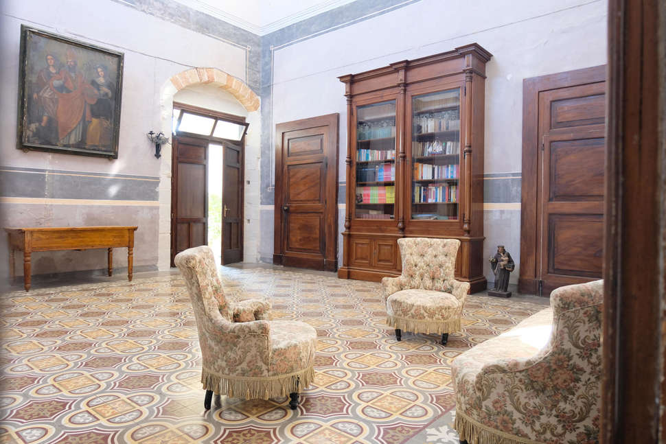 Een foto van het interieur van Dimora Duchessina