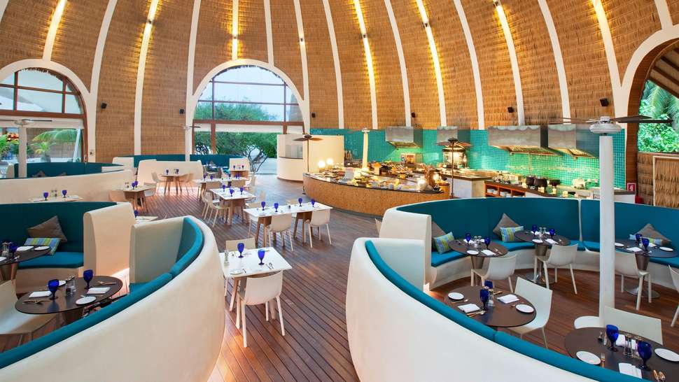 Ein Foto von den Einrichtungen im Holiday Inn Resort Kandooma Maldives