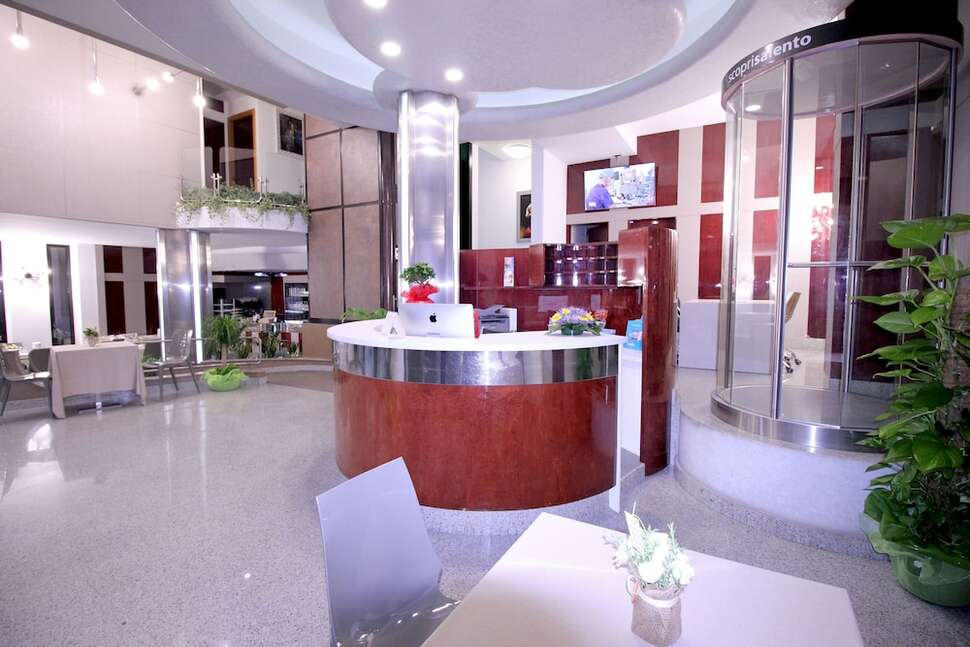 Een foto van het interieur van Hotel Fly
