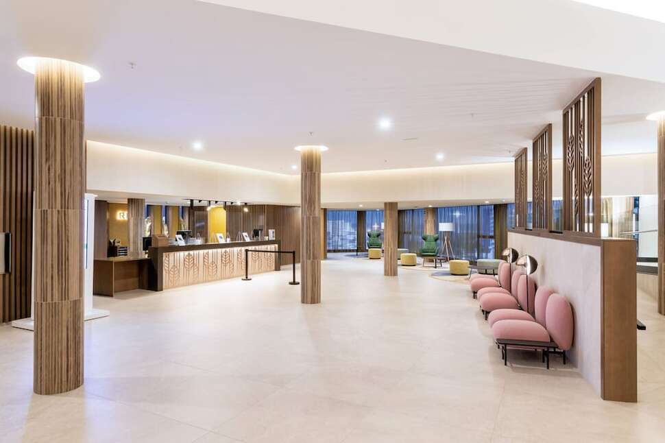 Een foto van het interieur van Riu Palace Jandia