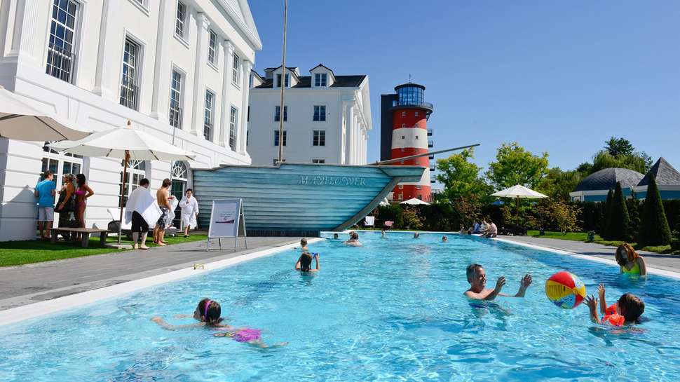Een foto van een overzicht van Hotel Bell Rock