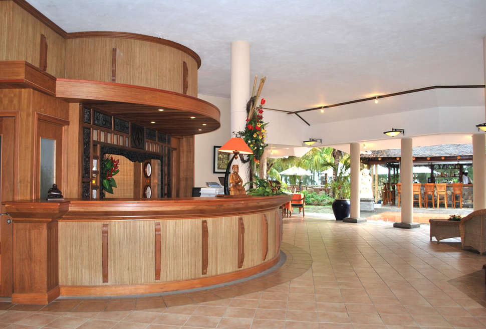 Een foto van het interieur van Aanari Hotel & Spa