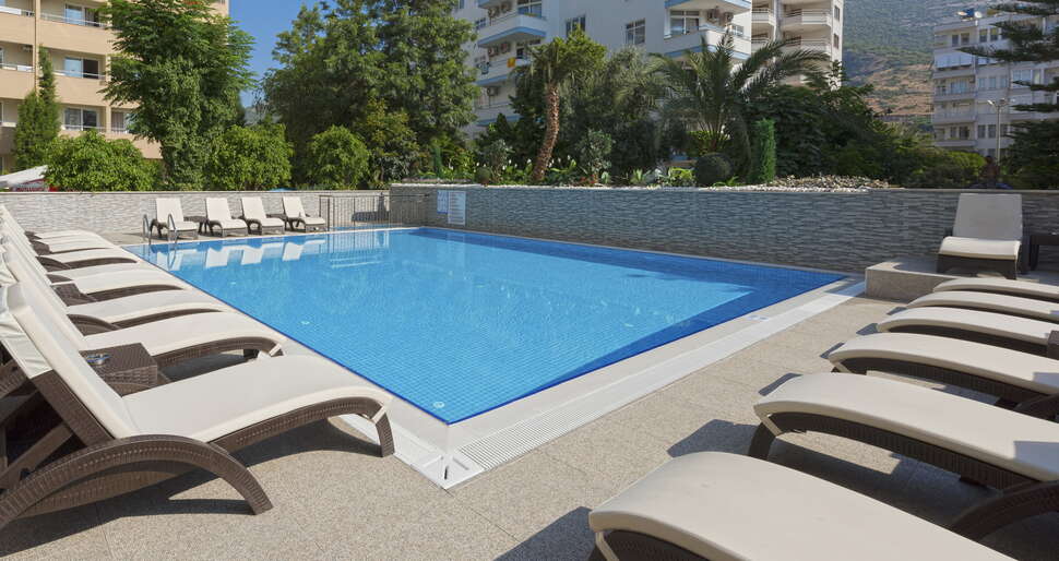 Een foto van het zwembad bij Kleopatra Life Hotel & Spa