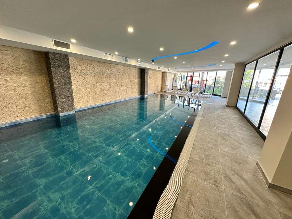 Een foto van het zwembad bij Side Golden Rock Hotel