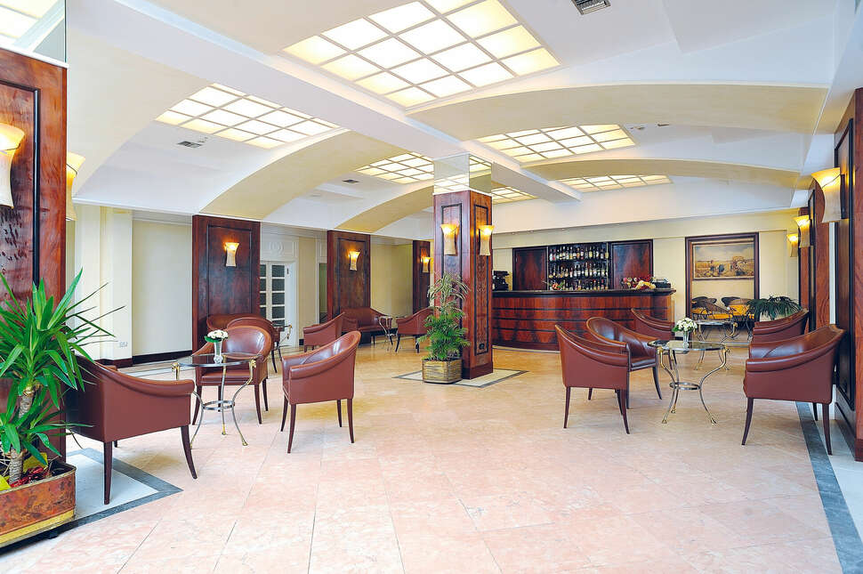 Een foto van de faciliteiten bij Hotel De France