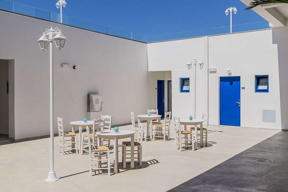 Een foto van het terras bij Eagles Nest Hotel