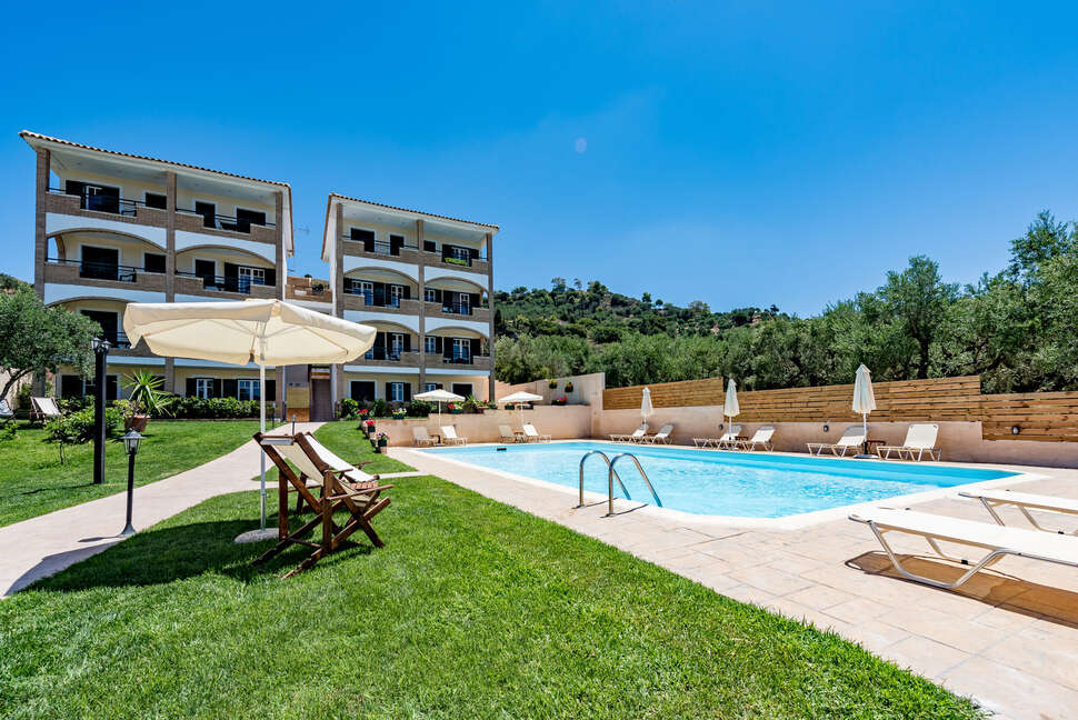 Ein Foto vom Pool im Dolce Vita Residence