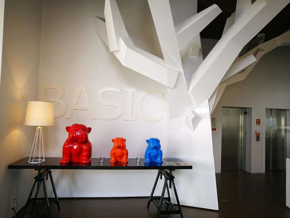 Een foto van het interieur van Basic Braga by Axis