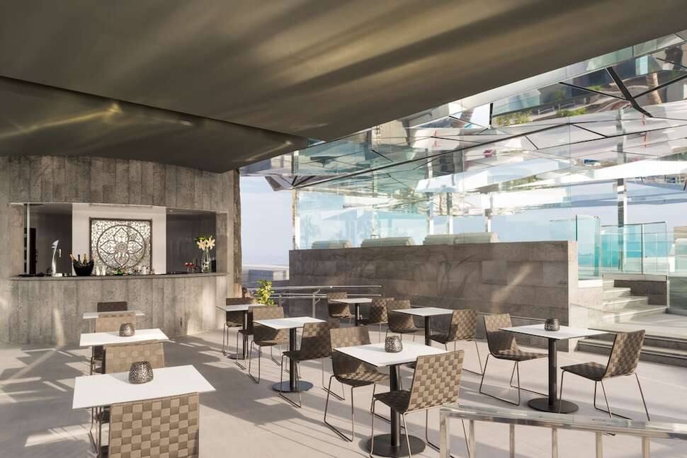 Een foto van de faciliteiten bij La Isla y el Mar Hotel Boutique