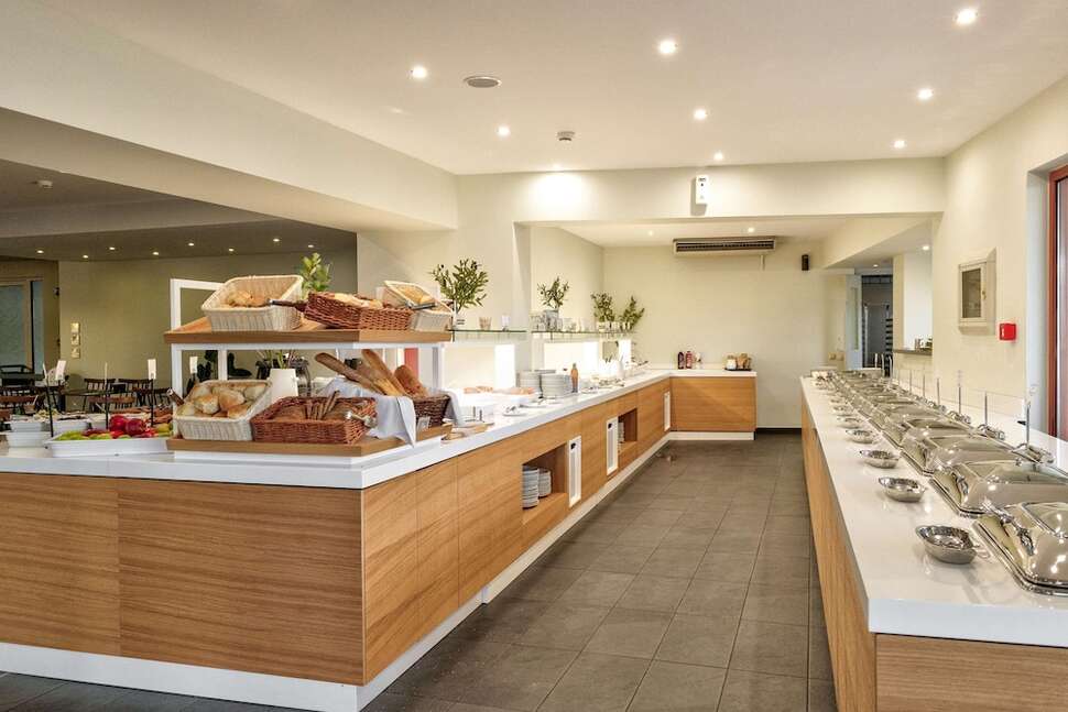 Ein Foto von den Einrichtungen im White Olive Premium Hotel