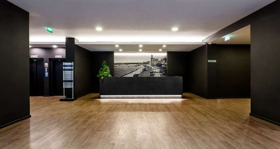 Een foto van het interieur van Neat Hotel Avenida