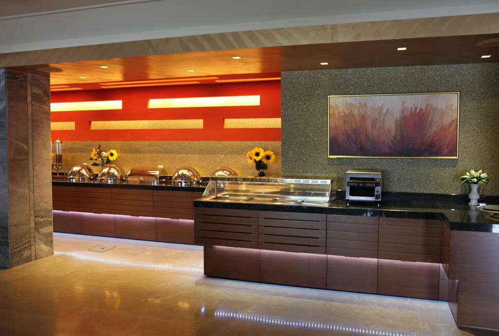 Een foto van het interieur van Hotel John & George