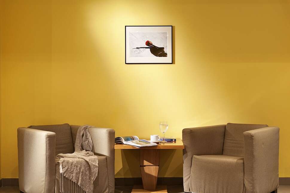 Een foto van het interieur van Arion Athens Hotel