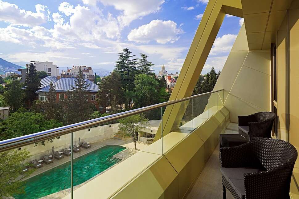 Een foto van Sheraton Grand Tbilisi Metechi Palace