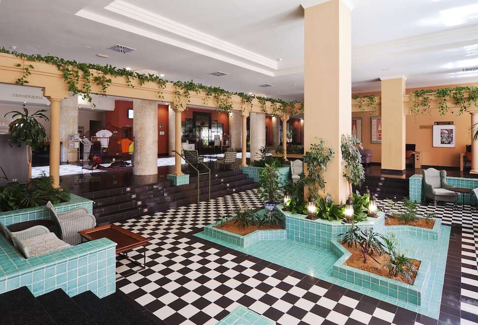 Ein Foto vom Innenbereich im Playacanela Hotel