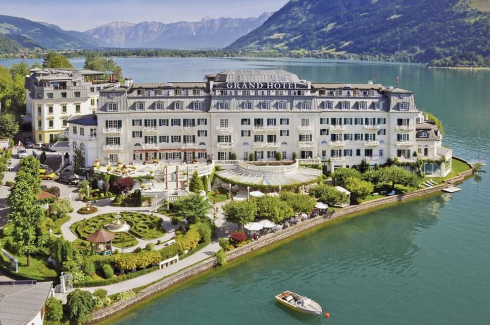 Een foto van een overzicht van Grand Hotel Zell am See