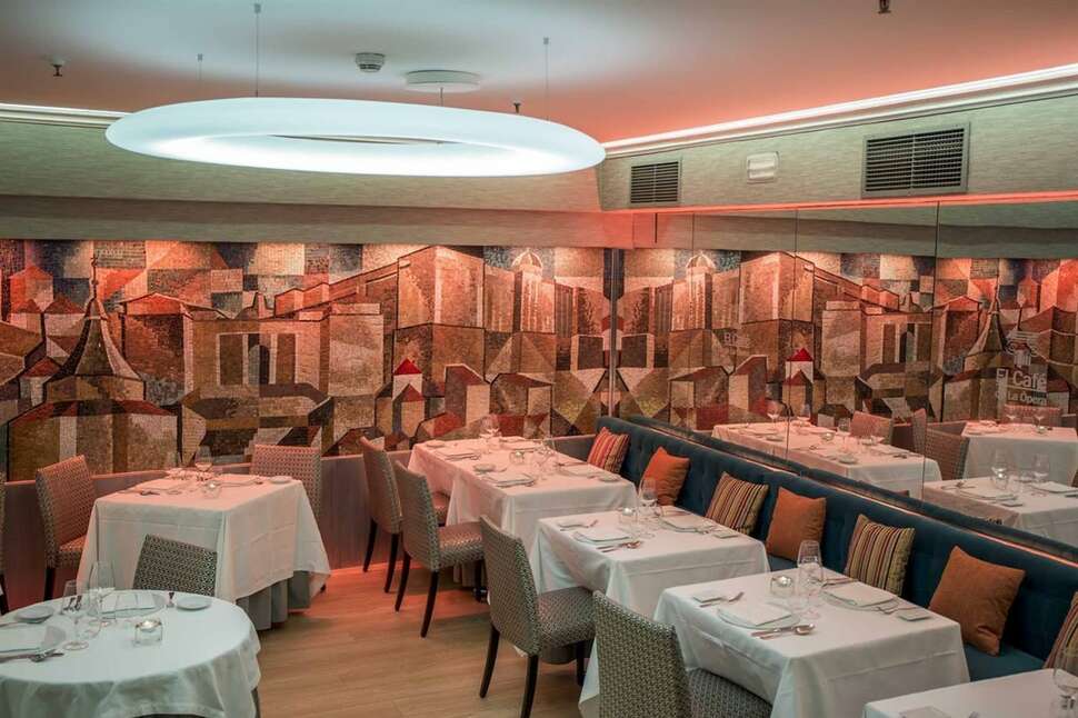 Een foto van de faciliteiten bij Hotel Ópera