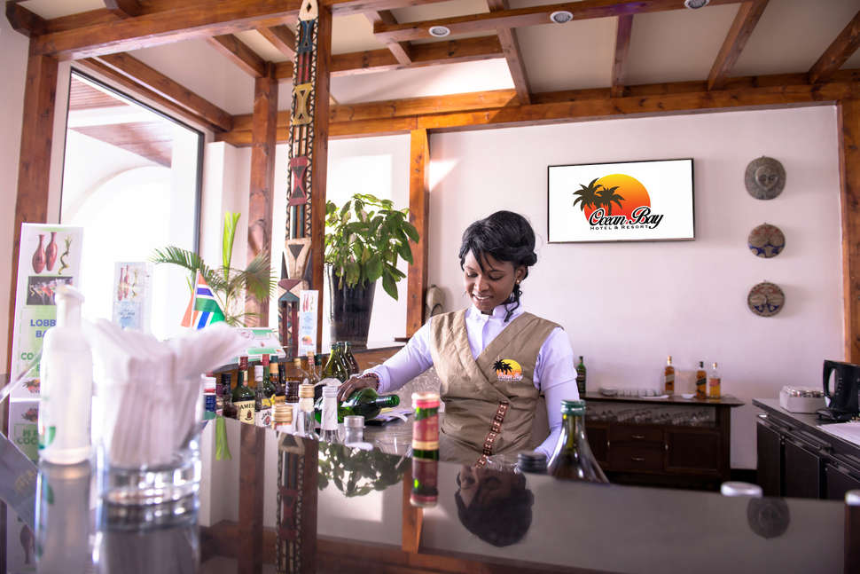 Een foto van de faciliteiten bij Ocean Bay Hotel
