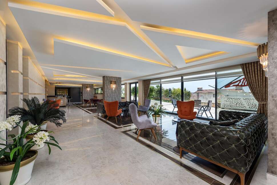 Een foto van het interieur van Elite Luxury Suite & Spa
