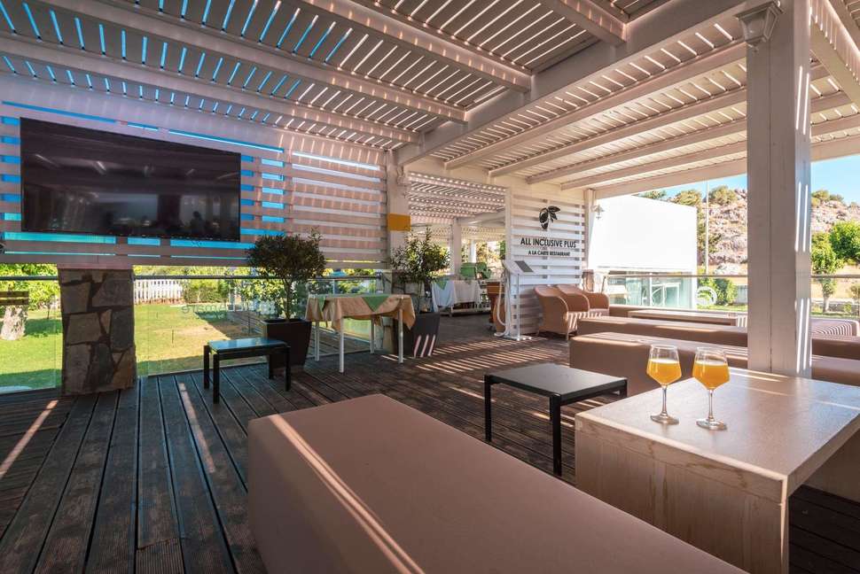 Een foto van de faciliteiten bij Delfinia Resort