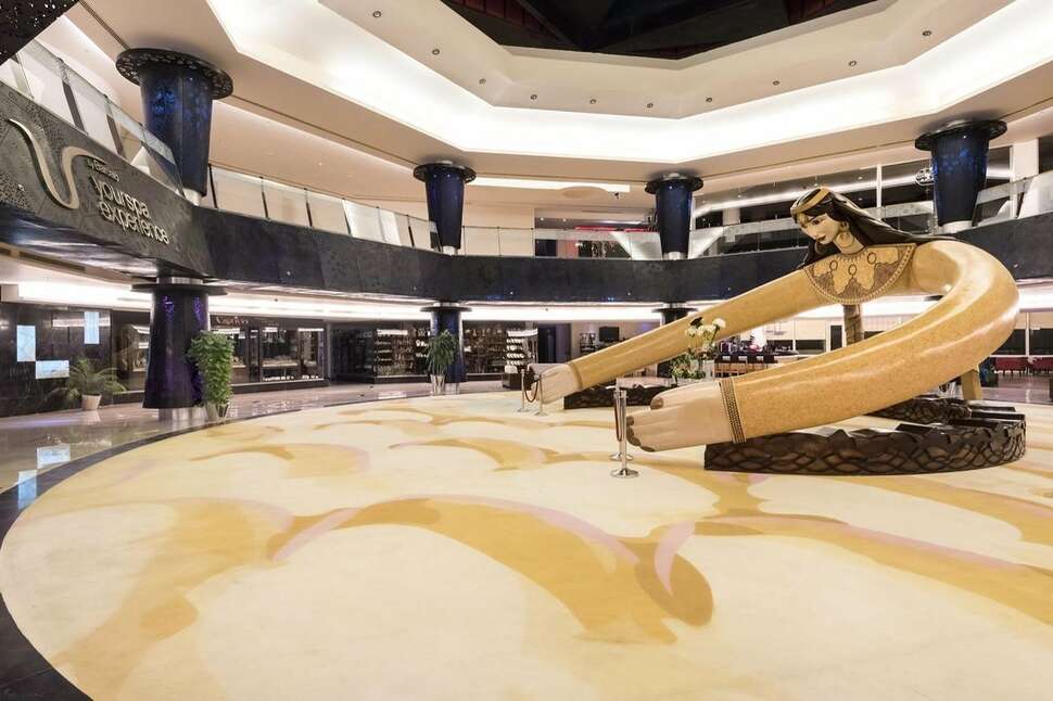 Een foto van het interieur van Barcelo Tiran Sharm