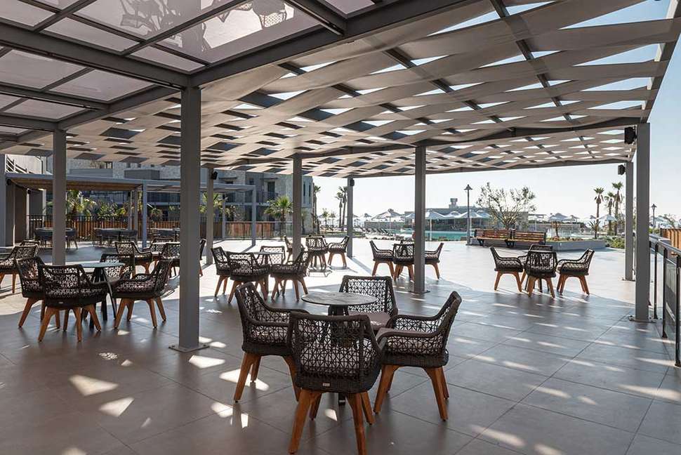 Een foto van de faciliteiten bij Portes Lithos Luxury Resort