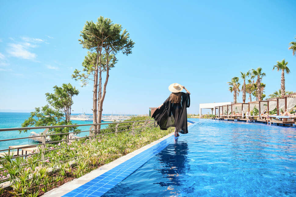 Een foto van het zwembad bij Laur Hotels Experience & Elegance