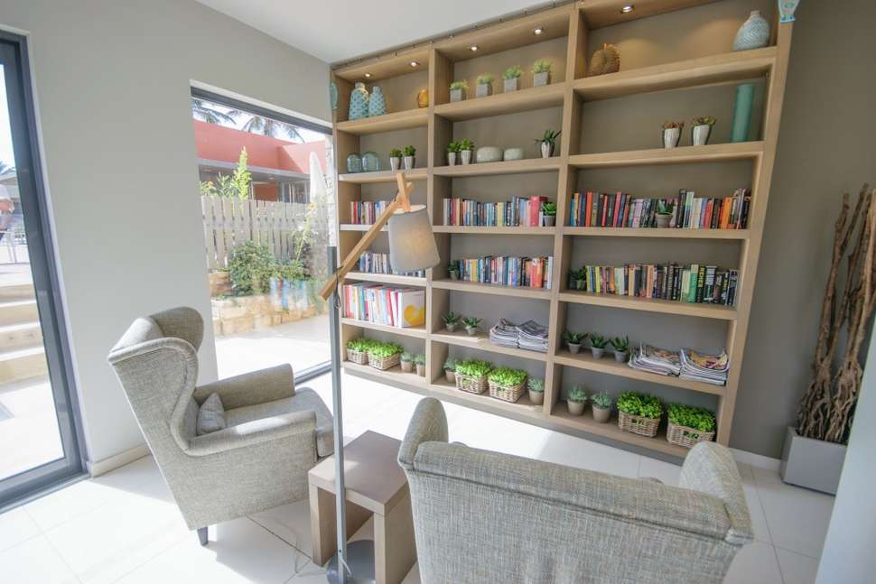 Een foto van het interieur van Oasis Belorizonte Hotel