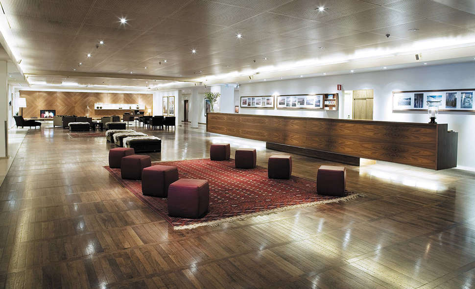 Een foto van het interieur van Clarion Hotel Amaranten