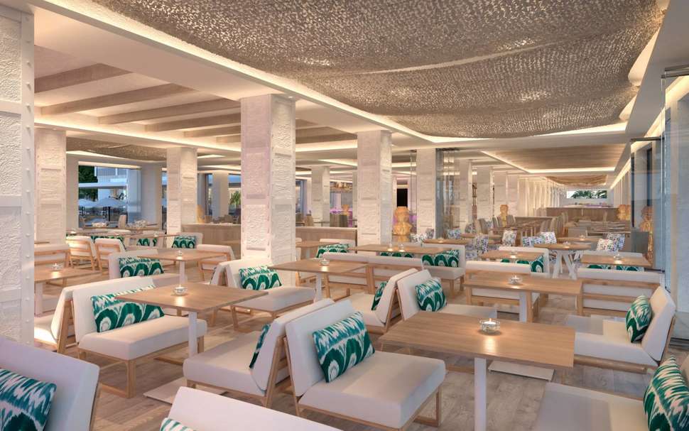 Ein Foto von den Einrichtungen im Amare Beach Hotel Ibiza