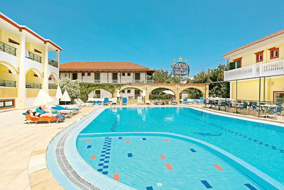 Een foto van een overzicht van Club Zante Plaza