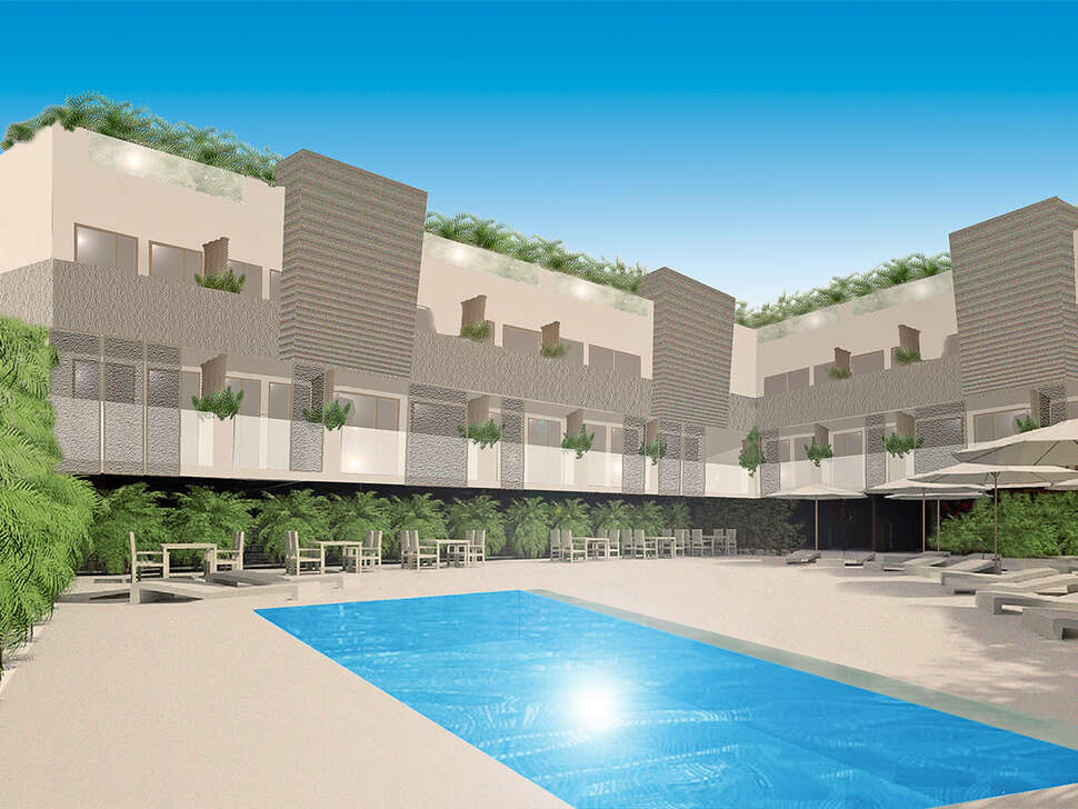 Een foto van een overzicht van Barefoot Hotel Mallorca