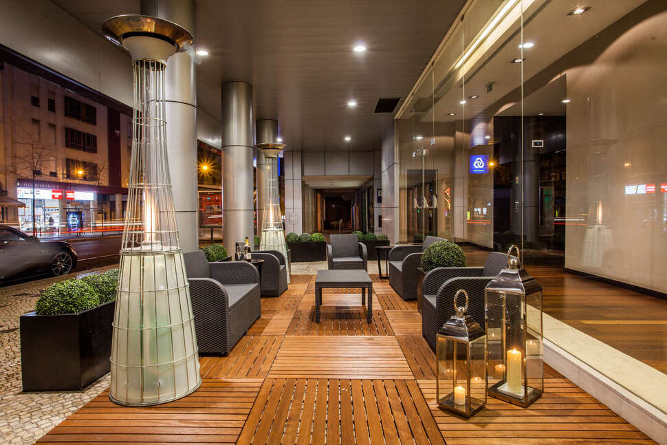 Een foto van het interieur van Czar Lisbon Hotel