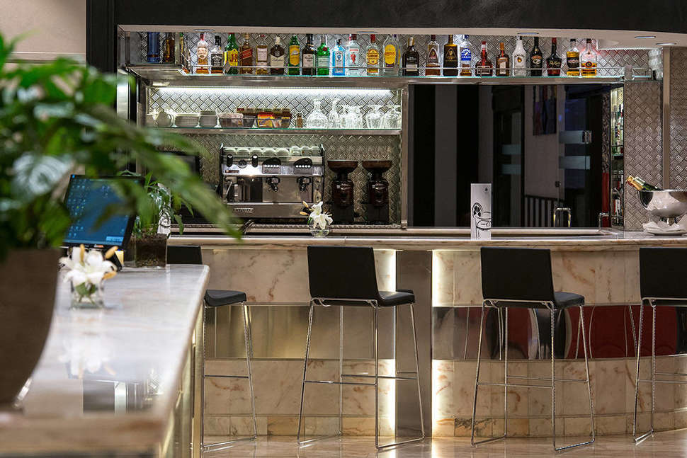 Een foto van de faciliteiten bij Salles Hotel Malaga Centro