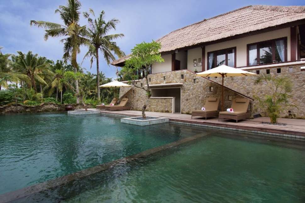 Een foto van een overzicht van Radha Phala Resort & Spa
