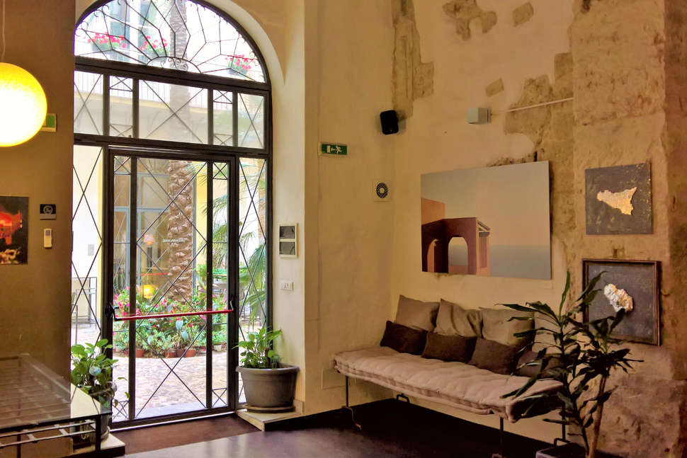 Een foto van het interieur van Quintocanto Hotel & Spa