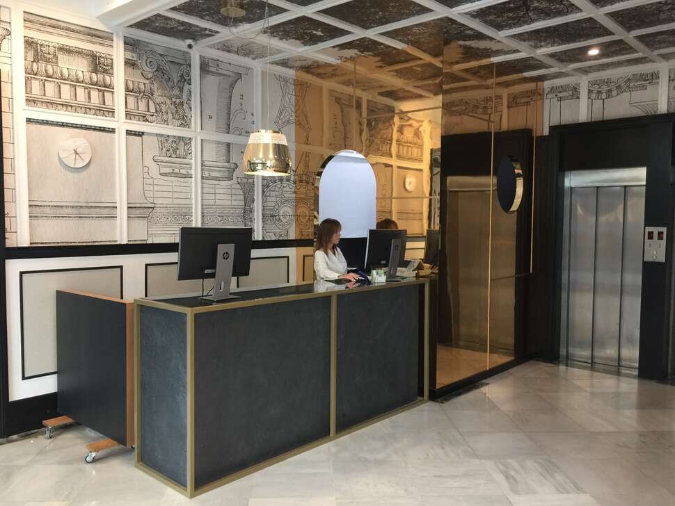Een foto van het interieur van SH Ingles Boutique Hotel