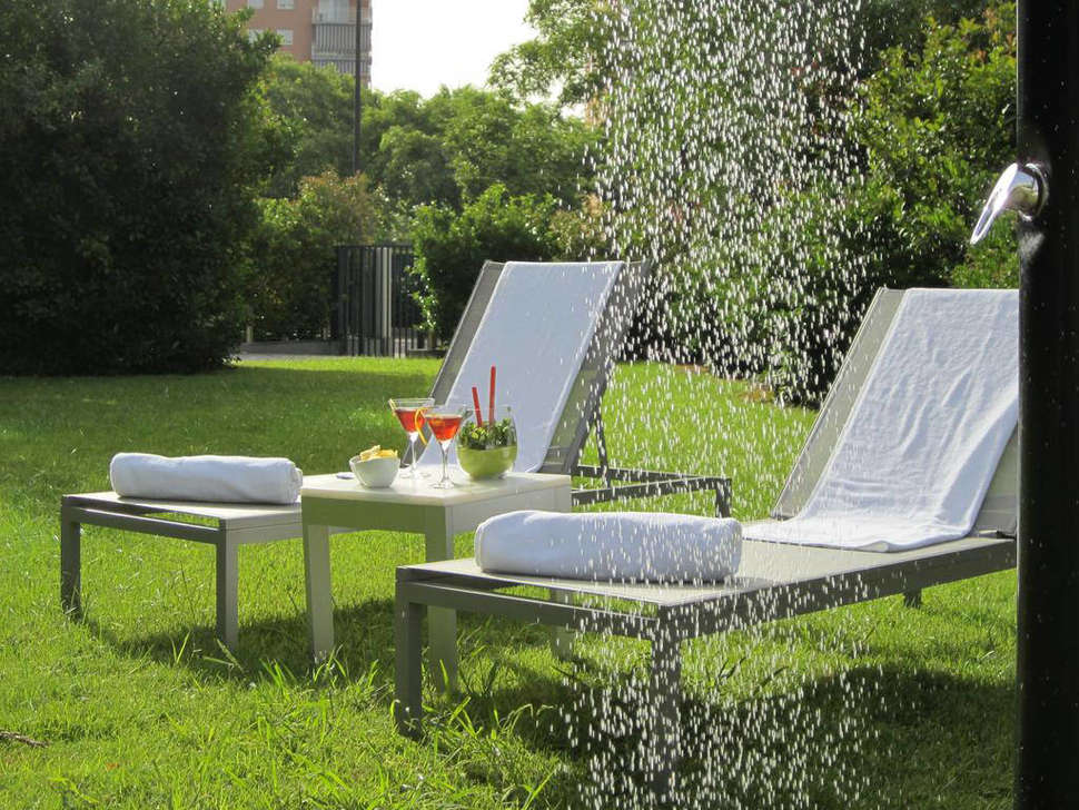 Een foto van het terras bij Primus Valencia