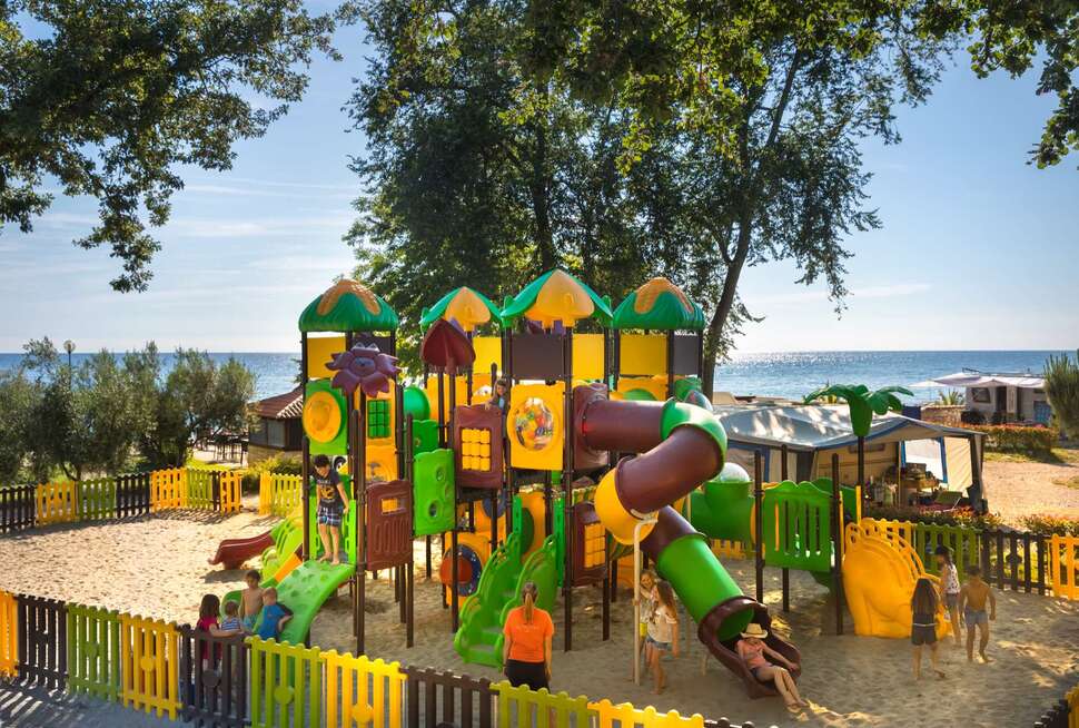 Een foto van de faciliteiten bij Aminess Planet Camping Holidays Homes & Resort Maravea