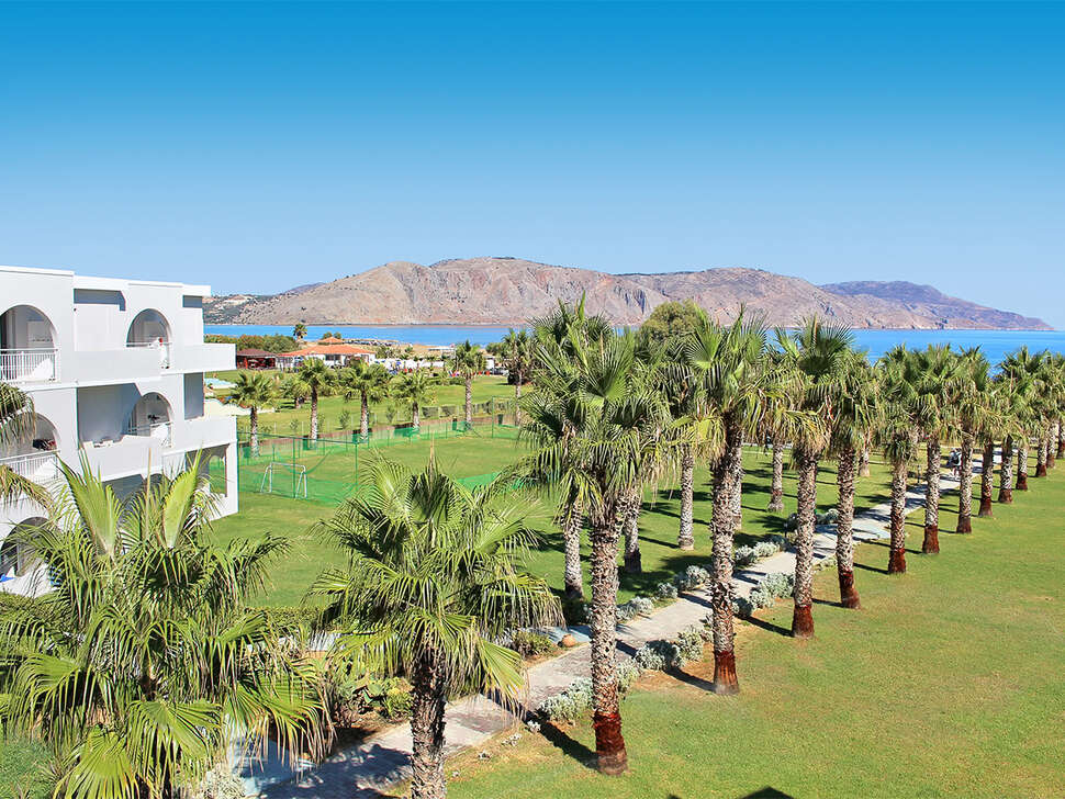 Ein Foto von der Außenansicht des Delfina Tropic Beach