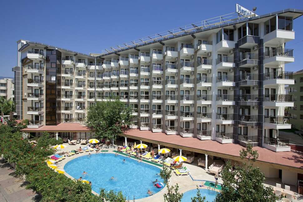 Een foto van het zwembad bij Hotel Monte Carlo