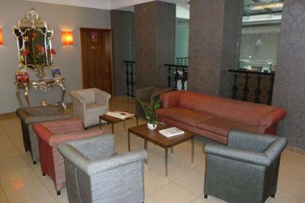 Een foto van het interieur van The Three Corners Hotel Bristol