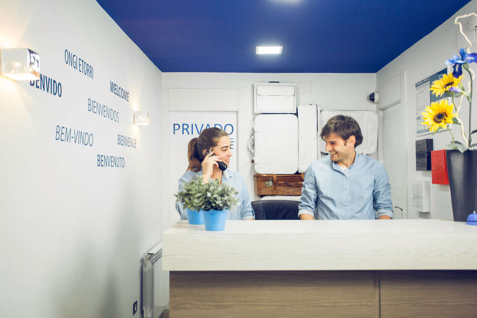 Een foto van het interieur van Casual Bilbao Gurea