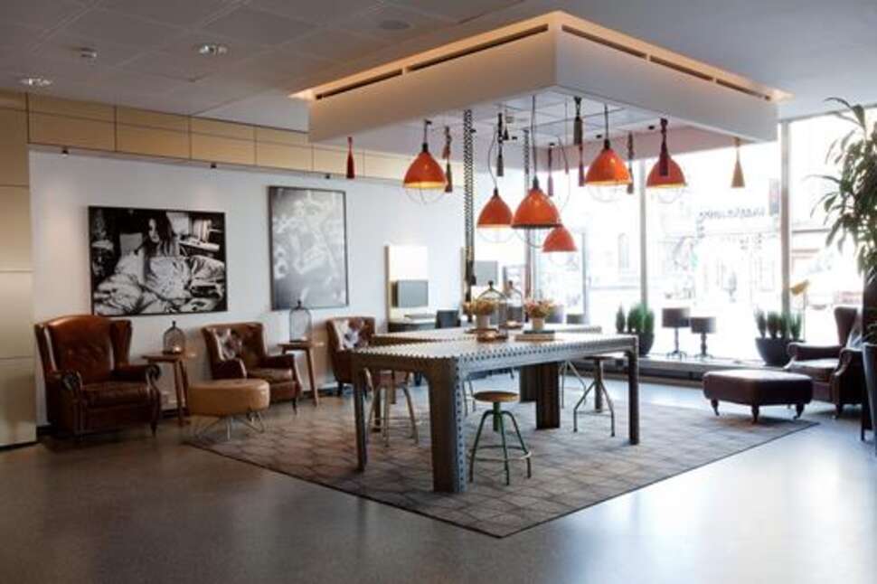 Een foto van het interieur van Scandic Malmen