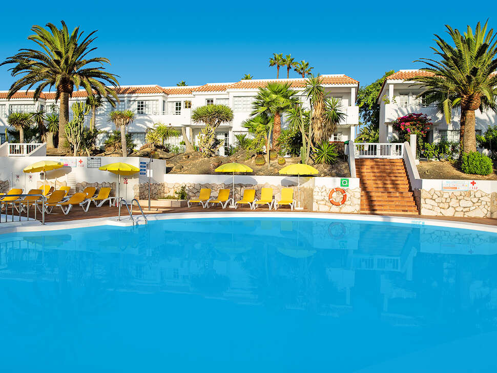 Ein Foto vom Pool im Apartments Fuentepark