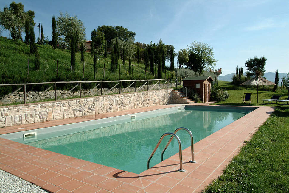 Een foto van het zwembad bij Agriturismo Isola Verde
