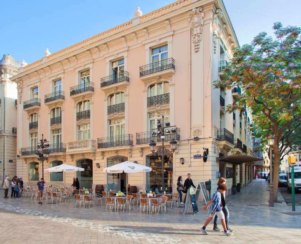 Een foto van een overzicht van SH Ingles Boutique Hotel