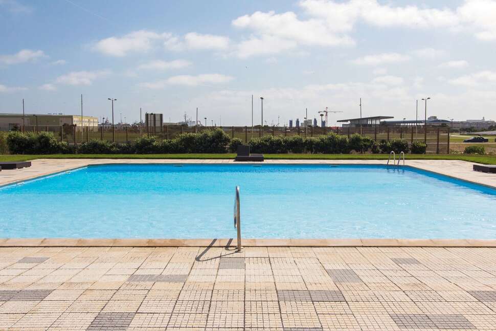 Ein Foto vom Pool im Star Inn Peniche