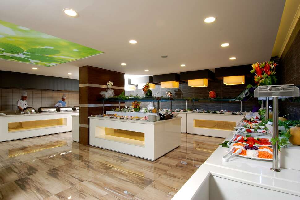 Ein Foto von den Einrichtungen im Kleopatra Ramira Hotel