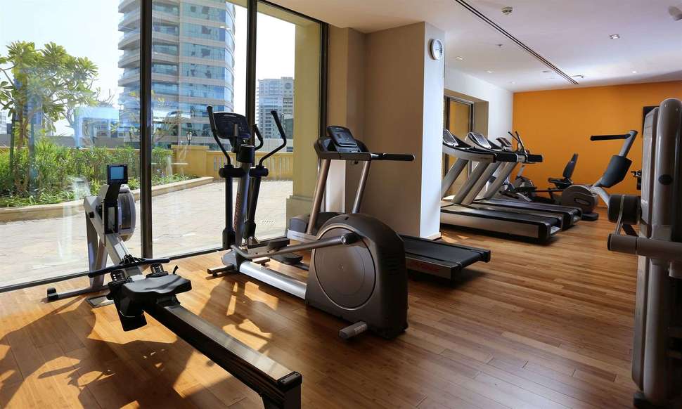 Een foto van de faciliteiten bij Ramada Hotel & Suites by Wyndham JBR